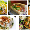 A collection of typical Vietnamese foods
